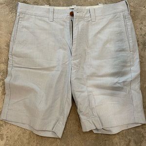 J. Crew pinstriped shorts